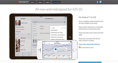 Desktop Screenshot of mymedicalapp.com